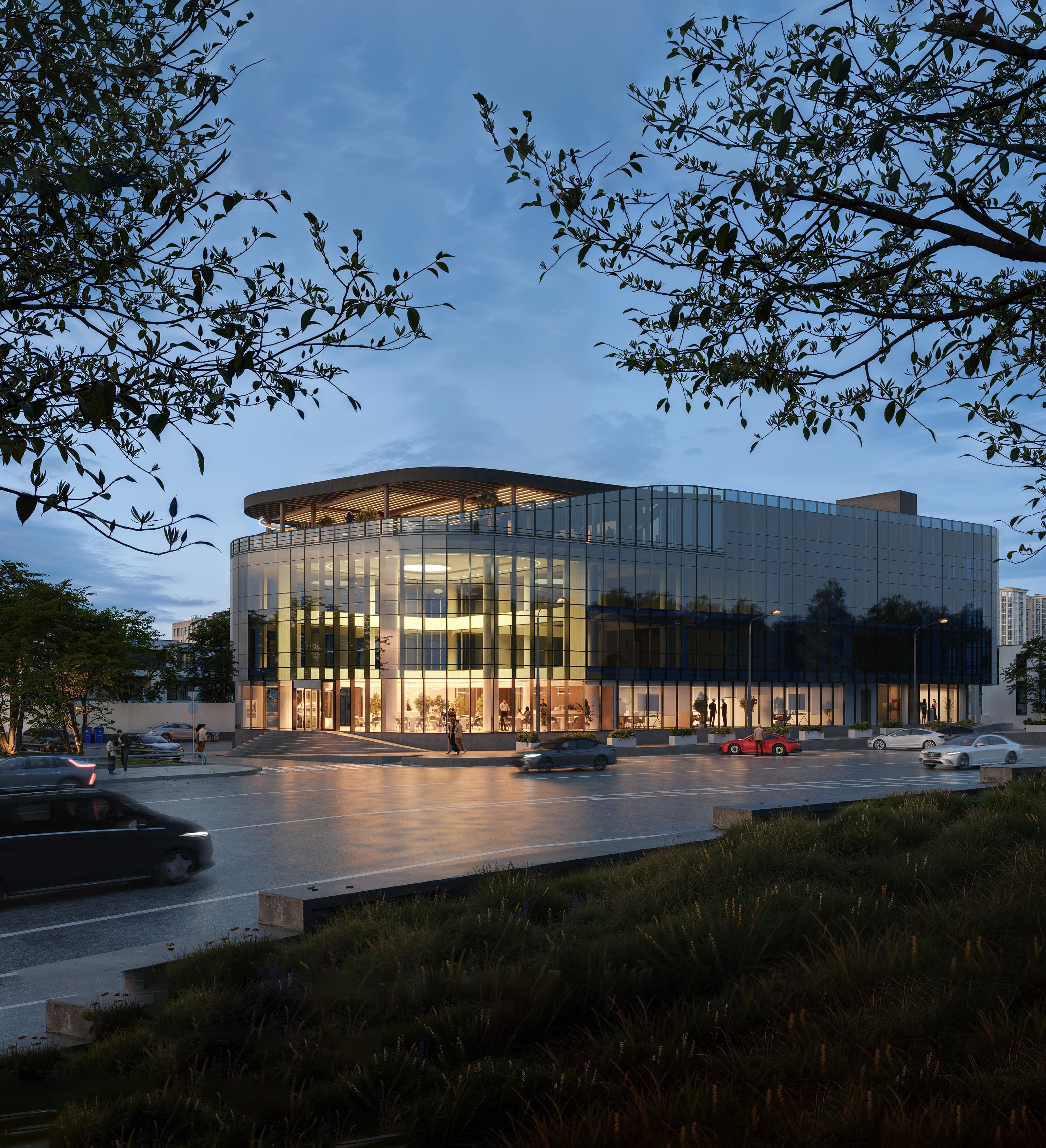 Modena business center — Azatutyan Avenue 1/15